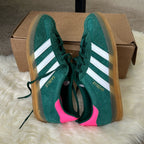 Adidas Gazelle Verde con Rosado (37 EUR)