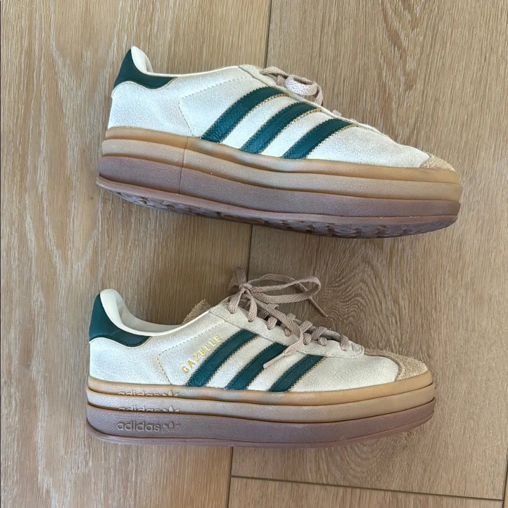 Adidas Gazelle Indoor Crema con Verde (37 EUR)