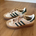 Adidas Gazelle Indoor Crema con Verde (37 EUR)