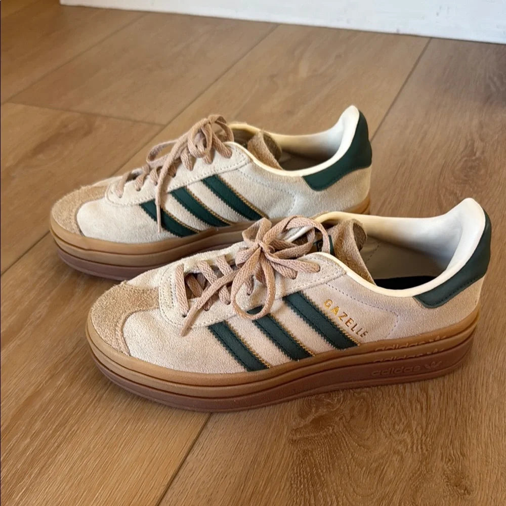 Adidas Gazelle Indoor Crema con Verde (37 EUR)